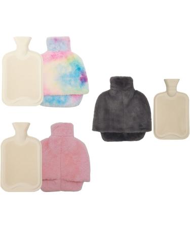 Heat Bottle | Hot Water Bottle for Menstrual Cramps & Foot Warmers | Handheld Hot & Cold Compress for Neck Shoulder & Foot Relief - Buy Online on GoSupps.com