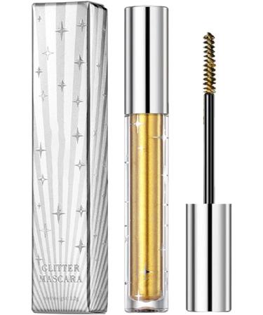 Mascara paillet pour femme mascara scintillant Mascara allongeant les cils sans taches - Maquillage pour les yeux scintillant longue dur e s chage rapide et pigment pour le maquillage de f te 2# - Buy Online on GoSupps.com