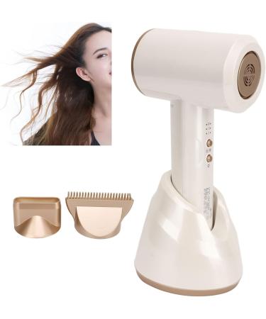 Cordless Hair Dryer 100 240 V 3 Speeds Adjustable Portable White for Home Use (US Plug) - Buy Online on GoSupps.com