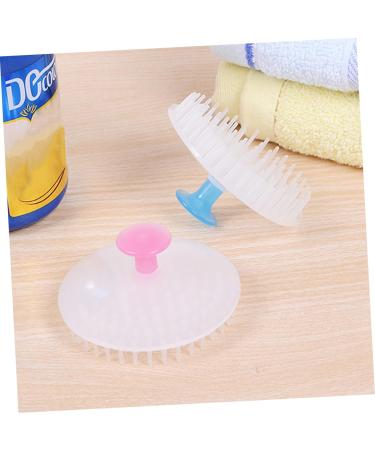 Healeved 6 Pcs Shampoo Brush Set - Handheld Scrubber & Massager for Kids | Durable Polyethylene Cleaning Tool - Buy Online on GoSupps.com