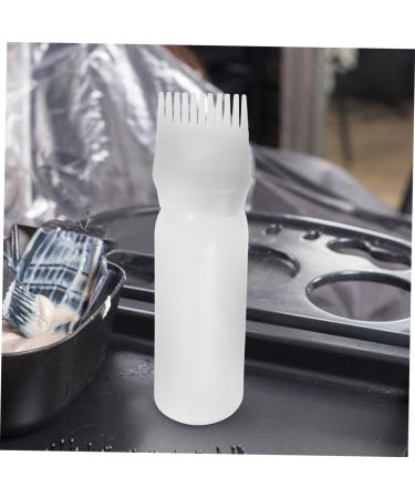 Amosfun 1 Set Hair Bleach Kit Root Comb Applicator Bottle Ear Protectors Shower Caps Clear Gloves Shower Cap Ear Muffs White Lecythus Portable 6.9x4.8cm White - Buy Online on GoSupps.com