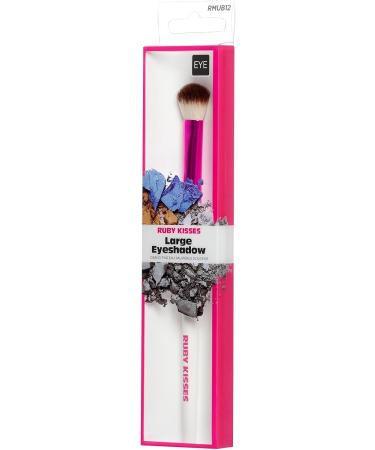 KISS Ruby Kisses Premium Large Eyeshadow Cosmetic Brush Professional Quality Cruelty Free Make-Up Tool with Soft 100% Synthetic Bristles - Buy Online on GoSupps.com