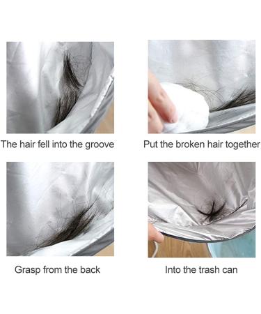 Waterproof Hair Cutting Cape for Men and Women - Salon Quality Barber Cape for Hair Stylists - Silver Beard Shaving Cape - Ideal for Adults and Kids - Buy Online on GoSupps.com