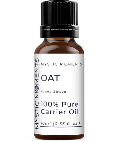 Buy Mystic Moments Oat Carrier Oil 10ml - Pure & Natural for Hair Face Nails Aromatherapy | Vegan & GMO-Free - Buy Online on GoSupps.com