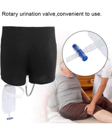 Reusable Male Urine Bag with Catheter Bags - Portable for Travel & Outdoor Use | Silicone Urinal for Adults, Men, Elderly - Buy Online on GoSupps.com