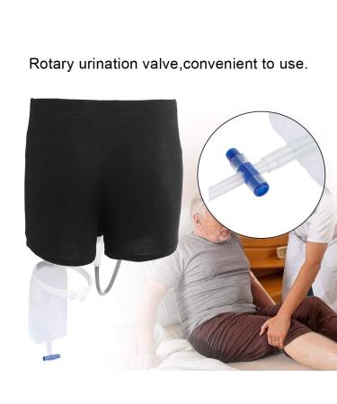 Portable Urinal Collector & Catheter Holder for Men - Reusable Silicone Urine Funnel & Incontinence Pants - Buy Online on GoSupps.com