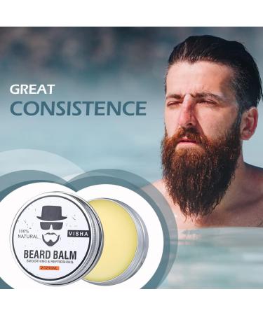 Sweet Carrot Beard Wax 60g | Argan Oil for Healthy Beard Growth | Premium Beard Balm for Men | Full Beard Care & Three-Day Stubble - Buy Online on GoSupps.com