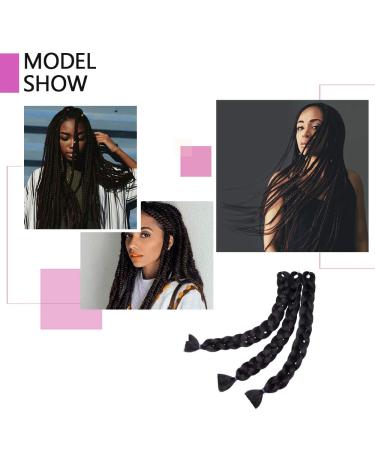 SEGO 41 Braid Extensions - Synthetic Crochet Braiding Hair (165g/Bundle) - Black | International Shipping Available - Buy Online on GoSupps.com