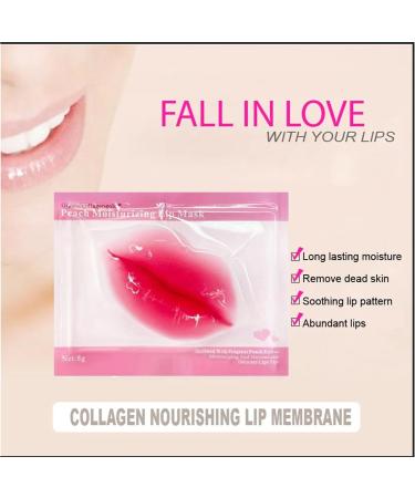 10-Piece Collagen Crystal Lip Mask - Hydrating, Anti-Aging, Exfoliating, and Nourishing Formula for Lip Care - 10 PCS - Buy Online on GoSupps.com