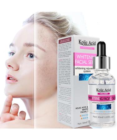 Kojic Acid Serum for Skin Clarifying Complexion Revitalization Fade Cream Anti Wrinkle Fine Lines Dark Spot Corrector Nourishing Firming Daily Skin Care Serum Plumping Anti-Aging Hydrating 1.05OZ - Buy Online on GoSupps.com