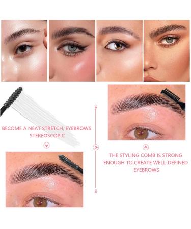 Clear Eyebrow Gel & Brow Comb - Long-Lasting 3D Eyebrow Wax for Perfect Shaping | International Shipping Available - Buy Online on GoSupps.com