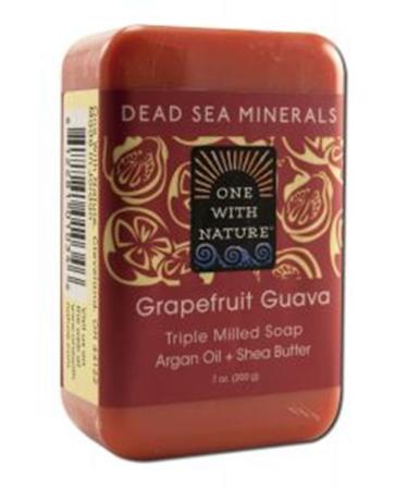 ONE WITH NATURE DEAD SEA BAR SOAP GRP GVA 7 OZ