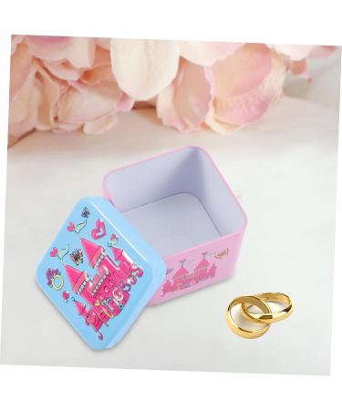Alipis 4 pcs Tins Cases Containers Wedding Sweets Delicate Cans Cartoon Party Candy Tinplate - Buy Online on GoSupps.com