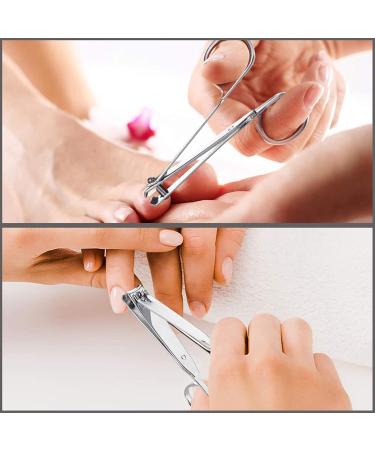 SVAASA Nail Clippers Carbon Steel Nail Clipper Cutter Professional Long Handle Manicure Trimmer Toe Nail Clippers Knife Nail Care Tools - Buy Online on GoSupps.com