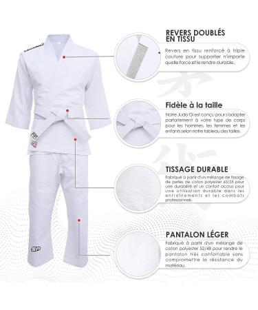 Starpro 250 Grams Durable Single Weave Judo Gi Child - Many Sizes | Kids Youth Judo Uniform - Buy Online on GoSupps.com