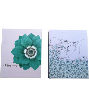 TOTOCAN 4x6 Photo Album Pack of 2 - Holds 400 Photos - Family, Travel, Baby Album - Flower and Deer Design - Buy Online on GoSupps.com