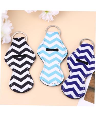  MERRYHAPY MERRYHAPY 5Pcs Wrist Key Ring Lip Gloss For Girls Clear Lip Gloss Neoprene Key Ring Lip Balm Keychain Key Rings For Women Handbag Hanging - Buy Online on GoSupps.com