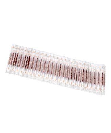 Cotton Stick 50 Pcs Disposable Double Headed Iodine Disinfectant Cotton Swab Makeup Stick Cotton Swabs Wooden Stick Cotton Tips Cotton Tipped Applicator