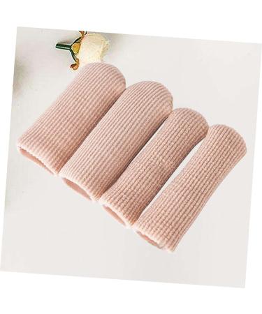 Silicone Toe Cushion Sleeve - 4pcs Toe Protector Set - Buy Online on GoSupps.com
