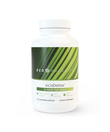 EcoNugenics ecoDetox Supplements to Support Total Body Detox & Cleansing | Enhanced with Botanical Extracts Antioxidants Amino Acids B Vitamins & Nutrients (90 Capsules)
