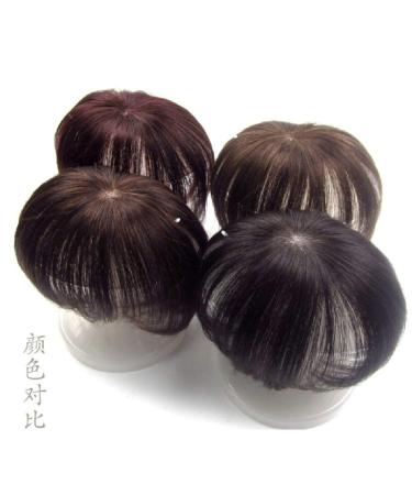 Natural Look Hair Part for Women - Real Hair Toupet Invisible & Corrugated 5x8 cm Perfect for Thinning or White Hair - Buy Online on GoSupps.com