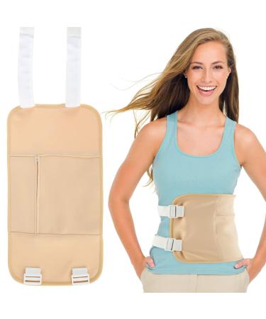 Castor Oil Pack Wrap (Castor Oil Not Included) Reusable Organic Castor Oil Pack Castor Oil Packs for Liver Detox Castor Oil Pack Compress with Storage Bag for Constipation Inflammation