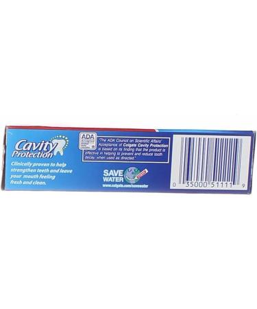 Colgate Cavity Protection Fluoride Toothpaste 1oz Travel Size Pack of 8 | TSA Approved & Great Regular Flavor - Buy Online on GoSupps.com