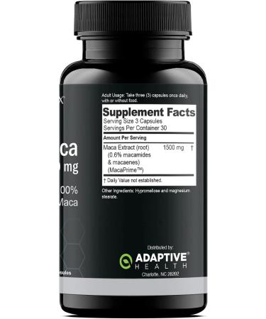 Nugenix Maca 1500 mg - Premium 90 Capsules for Energy & Vitality - Buy Online on GoSupps.com