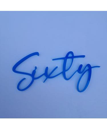 Any Age Number Cake Topper Custom Acrylic Age Cake Topper Any Personalised Age Acrylic Cake Topper (LIGHT PURPLE) - Buy Online on GoSupps.com