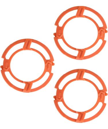 Moum Routes 3-Piece Orange Blade Safety Rings Set | Durable ABS Material Compatible & Efficient Blade Protection - Buy Online on GoSupps.com