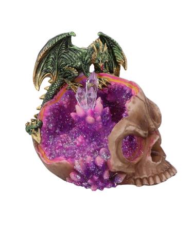 Nemesis Now Crystalline Cranium 15.7cm Pink