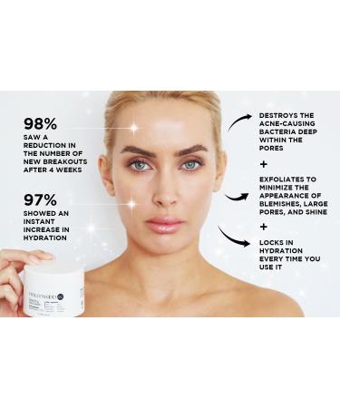 AWARD-WINNING Acne Cream - 4X STRONGER 11X FASTER! Patented technology features Organic Salicylic Acid. Target Blackheads & Blemishes - 100ml - Buy Online on GoSupps.com