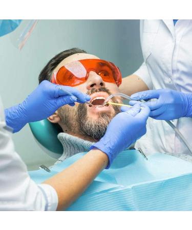 Vinmax Red Goggle Glasses Lab Eye Protection Safety - Dental Protective Eye Curing Light Whitening | 1pc - Buy Online on GoSupps.com