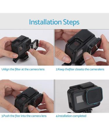 CPL Polarizing Filter for GoPro Hero 5 & 6 - Lens Protector & Circular Polarizer Accessory - Buy Online on GoSupps.com
