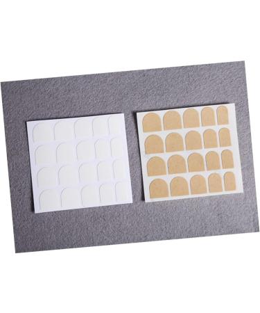 FRCOLOR 100 Sheets Nail Tabs Adhesive Nail Sticker Nail Wraps Sticker Fake Nails Sticker Manicure Nail Glue Sticker Nativity Stickers Nail Art Sticker False Nail Glue Removable Nail Decals Yellowx2pcs 6.2X6.2cmx2pcs - Buy Online on GoSupps.com