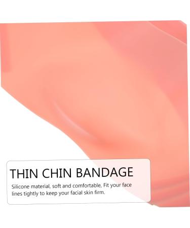 DOITOOL Silicone Beauty Lift Facial Slimming Thin Belt Double Chin Slimming Strap Facial Slimming Strap Face Maskes Shaping Pink Silica -belt Small Powder - Buy Online on GoSupps.com