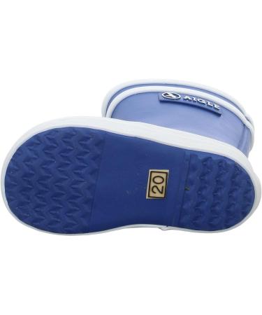Aigle Unisex Kid's Baby Flac Wellington Boots - Blue | Size 3 UK Child - Buy Online on GoSupps.com