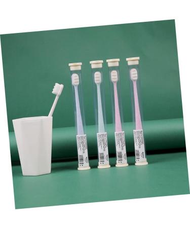 Doitool 6-Pack Wangan Hair Toothbrushes - Kids & Adults Travel Toothbrushes for Optimal Oral Care - Buy Online on GoSupps.com