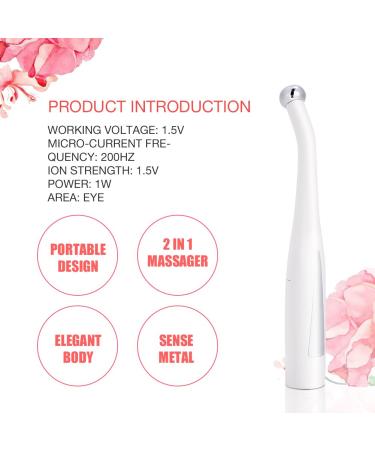 Electric Anti Aging Eye Patch Massager - Smart Vibration Care for Dark Circles & Puffy Eyes - Buy Online on GoSupps.com