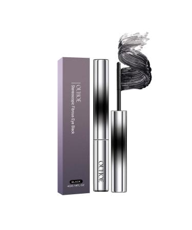 3D Curling Eyelash Iron Mascara Curling Iron Mascara Long-lasting Curling Effect Water Proof Smudge Proof Long Lasting (Black)