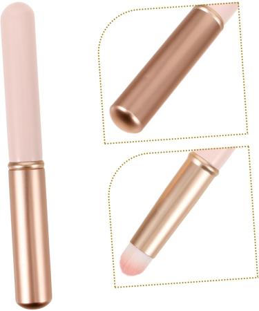 FRCOLOR Lip Blending Brush Lip Gloss Makeup Brush Lip Applicator Lip Brush for Women Portable Lip Brush Lip Makeup Smudge Brush Makeup Tools Pink Lips Aluminum Tube Foundation Brush - Buy Online on GoSupps.com