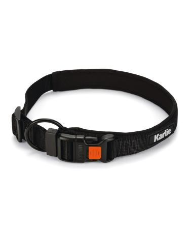 Karlie Art Sportiv Premium dog collars nylon black 55-60x3 cm Black L: 55-60 cm W: 30 mm