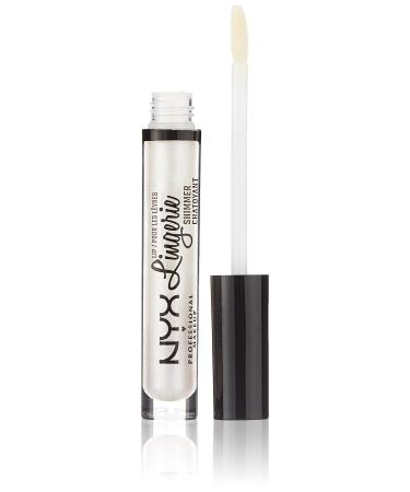 NYX PROFESSIONAL MAKEUP Lip Lingerie Shimmer  Lip Gloss - Clear Clear 0.11 Ounce