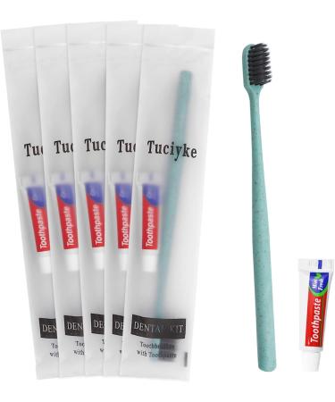 Buy Tedule Disposable Toothbrushes with Toothpaste - 50 Pack Green Manual Brushes for Hotels Families Homeless Nursing Homes - International Shipping Available - Buy Online on GoSupps.com