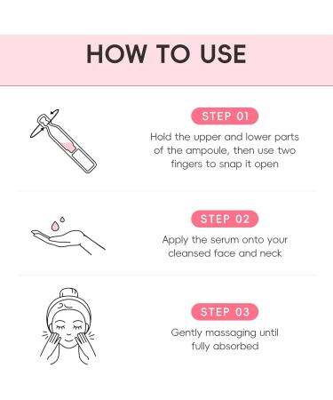  Grgowe Facial Serum Pink Peptide Serum Pink Glow Serum Hidratante Y Refirming Brightens Complexion Smooths Fine Lines Soothes Dryness Reduces Dull Suitable for All Skin Types - Buy Online on GoSupps.com