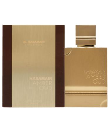 Haramain Al Amber Oud Gold Edition - Arabian Perfume for Women and Men - Unisex Perfume - Long Lasting Amber Perfume for Men and Women - 3.33 oz 3.4 Fl Oz (Pack of 1)
