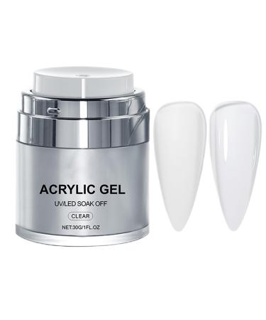 Evember Poly Gel for Nails | 30g Nail Strengthening Gel | Manicure Hardener for Sculpting and Strengthening for Beginners and Women