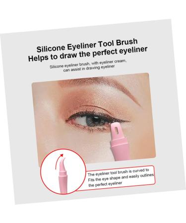 FOMIYES 3pcs Eyeliner Auxiliary Artifact Makeup Brush Eyelash Shield Eyeliner Makeup Aid Miss Cosmetics Eyes 15X4.5CMx3pcs Pinkx3pcs - Buy Online on GoSupps.com