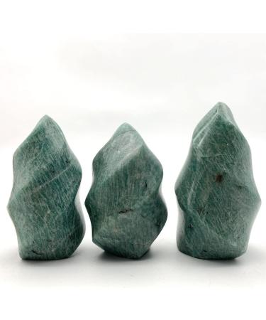 Home Decoration NaturalQuartz Polished Flame Shaped Stones Crystal Display Gem Stones GiftsDecor Minerals Stones ZJGIDTEM (Size : 200-250grams) - Buy Online on GoSupps.com