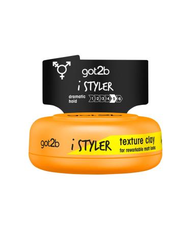 6 x Got2B iStylers Texture Clay 75ml by istylers